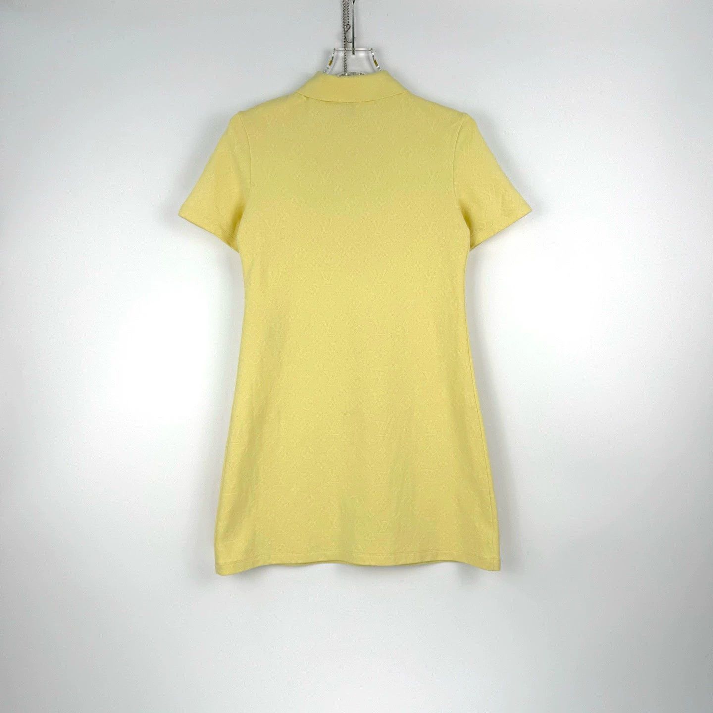 Louis Vuitton Louis Vuitton Yellow Logo Polo Dress - dmc Size US M / EU 48-50 / 2 - 4 Thumbnail
