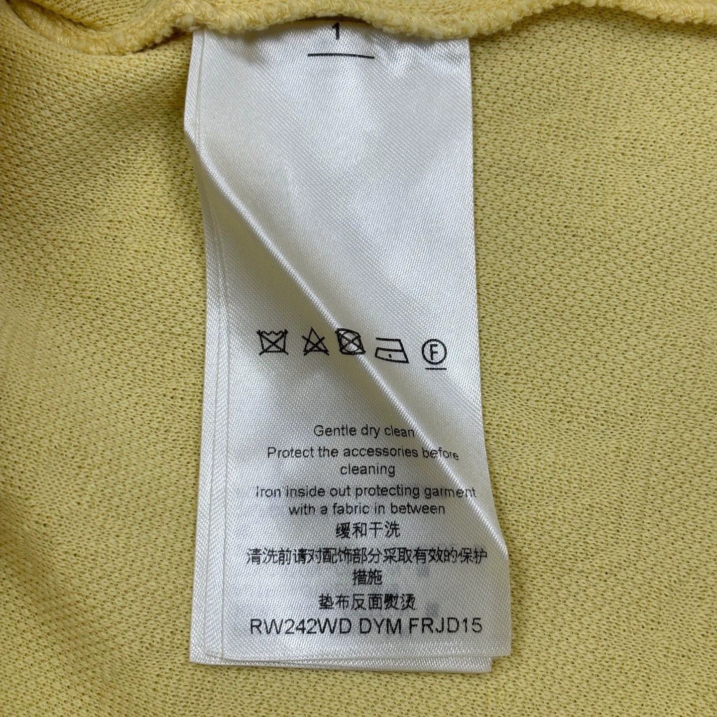 Louis Vuitton Louis Vuitton Yellow Logo Polo Dress - dmc Size US M / EU 48-50 / 2 - 6 Thumbnail