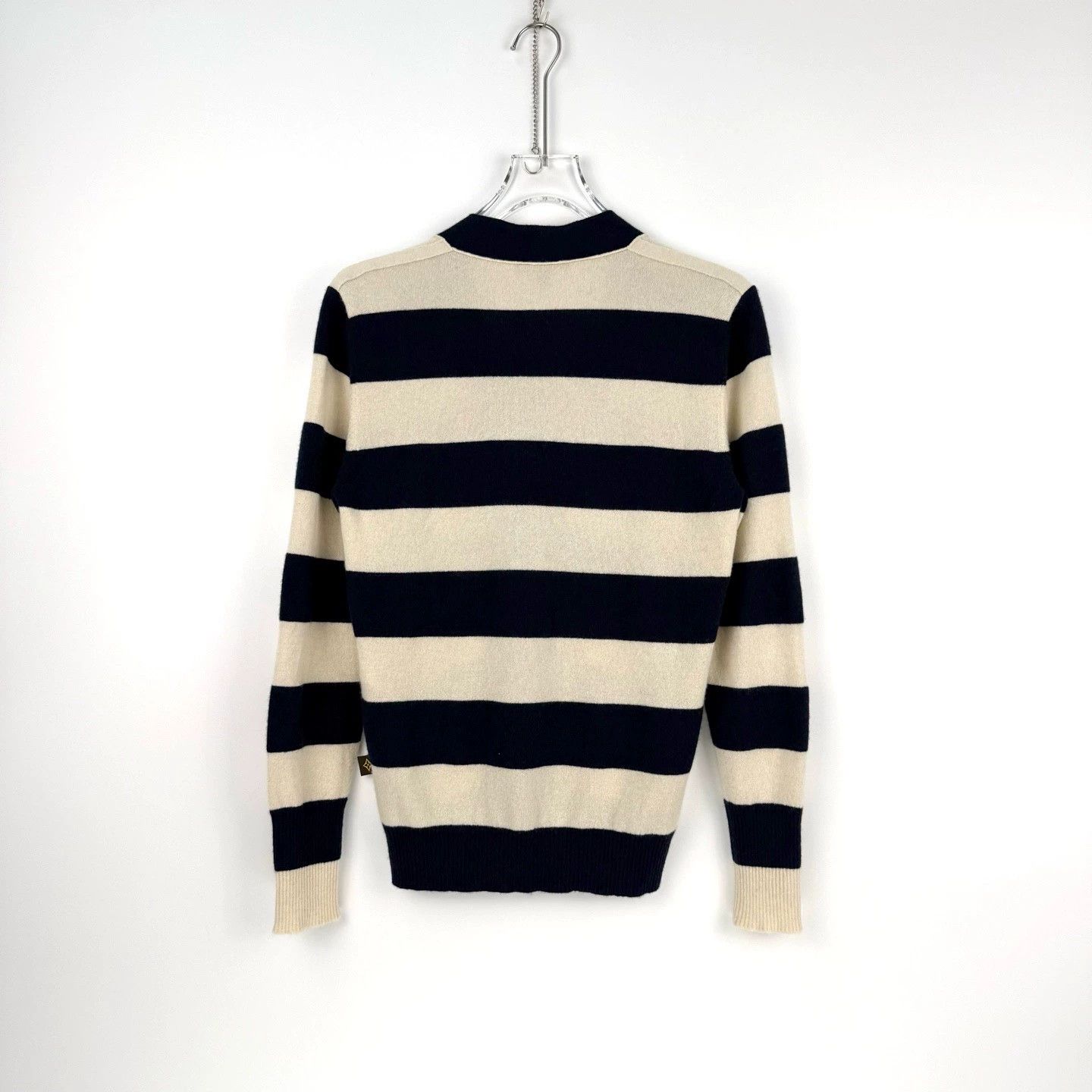 Louis Vuitton Louis Vuitton Blue White Stripe Cashmere Cardigan - dmc Size US M / EU 48-50 / 2 - 4 Thumbnail