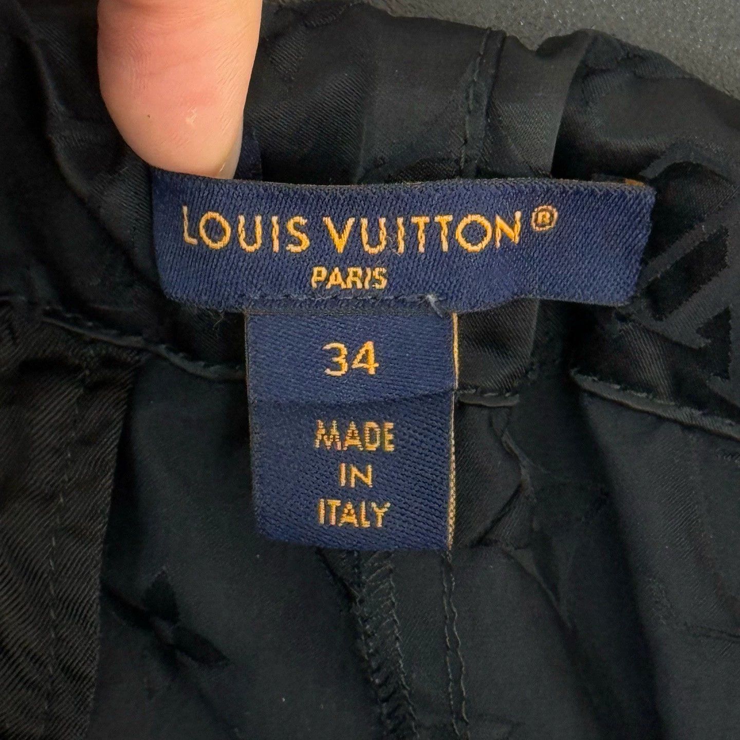 Louis Vuitton Louis Vuitton Black Logo Nylon Pants - dmc Size US 34 / EU 50 - 5 Thumbnail