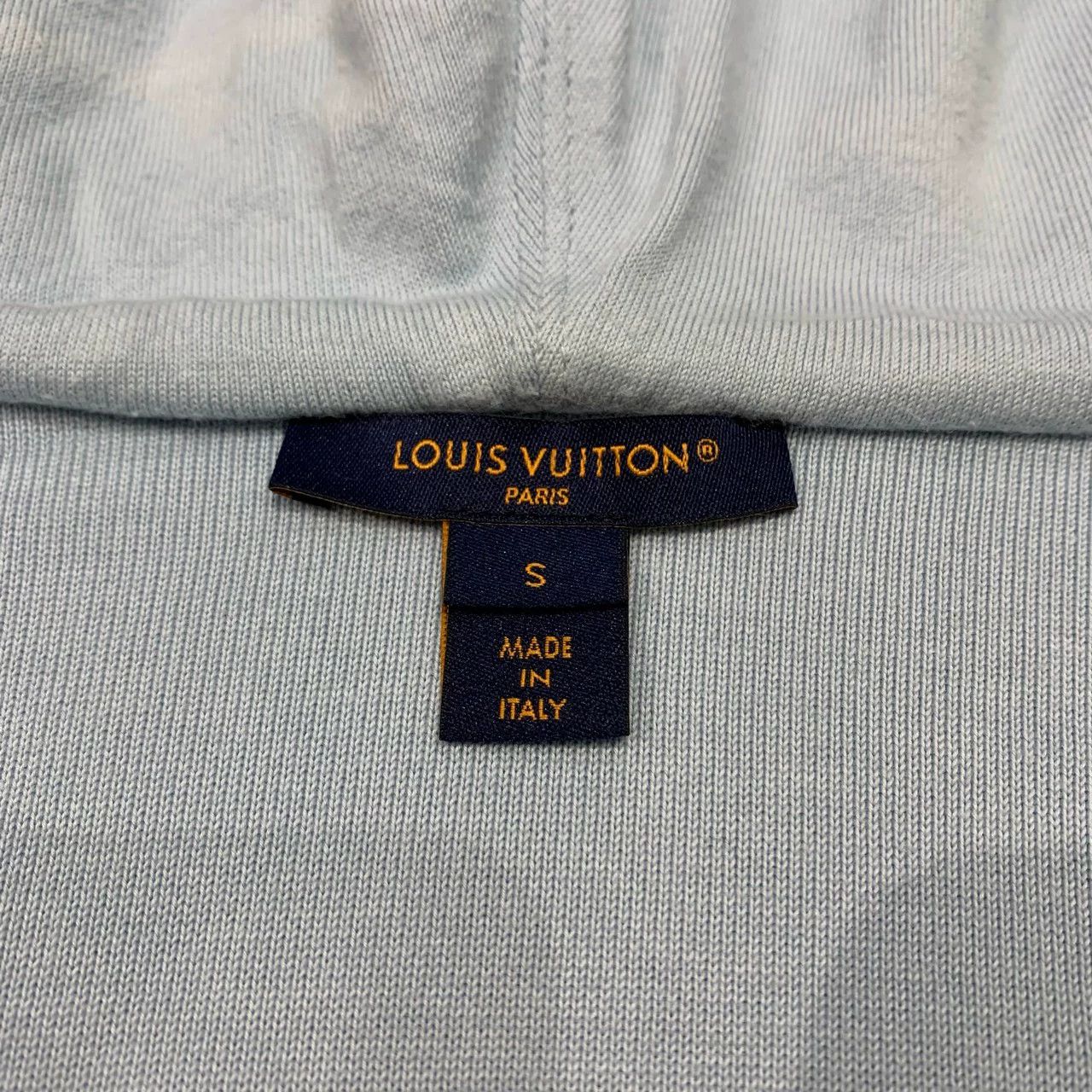 Louis Vuitton LV Blue Zip Hoodie Sweatshirt - dmc Size US S / EU 44-46 / 1 - 6 Thumbnail