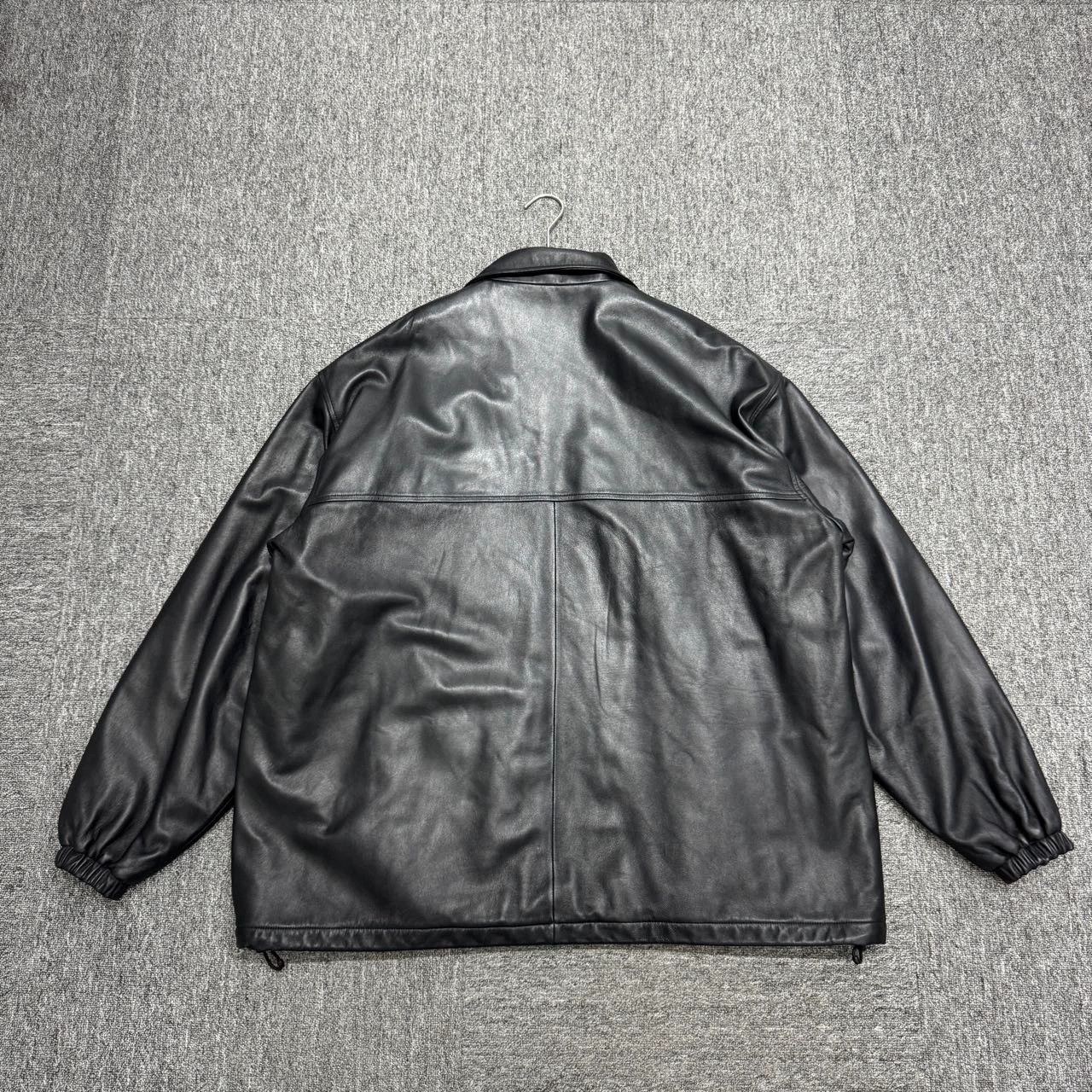 Balenciaga Balenciaga Leather Padded Jacket - dmc Size US L / EU 52-54 / 3 - 2 Thumbnail
