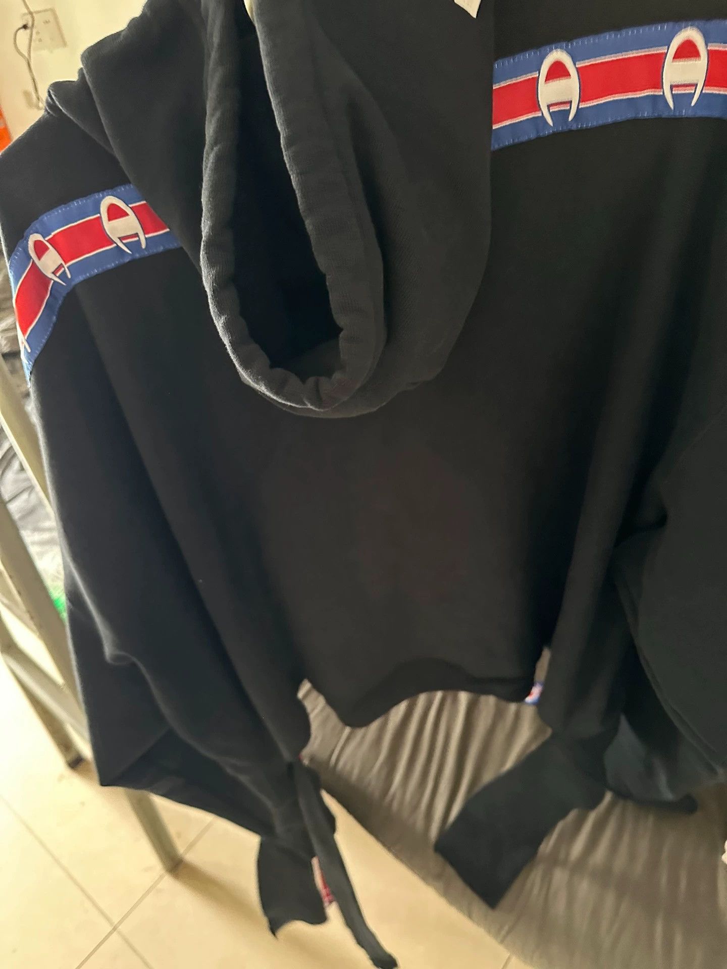 Vetements Vetements Champion Co-branded Hoodie - dmc Size US M / EU 48-50 / 2 - 2 Thumbnail