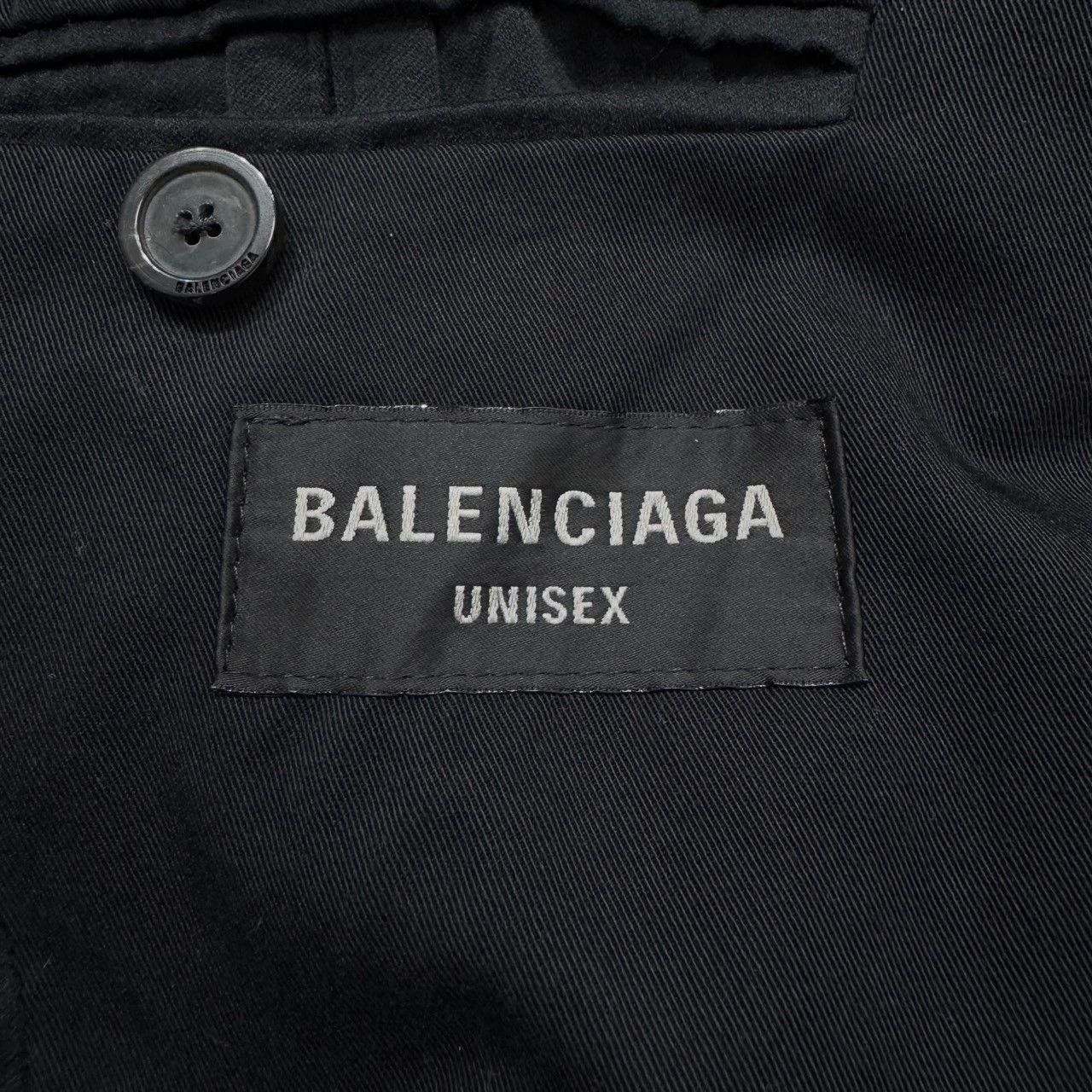 Balenciaga Balenciaga Distressed Pin Blazer Coat - dmc Size US M / EU 48-50 / 2 - 2 Thumbnail