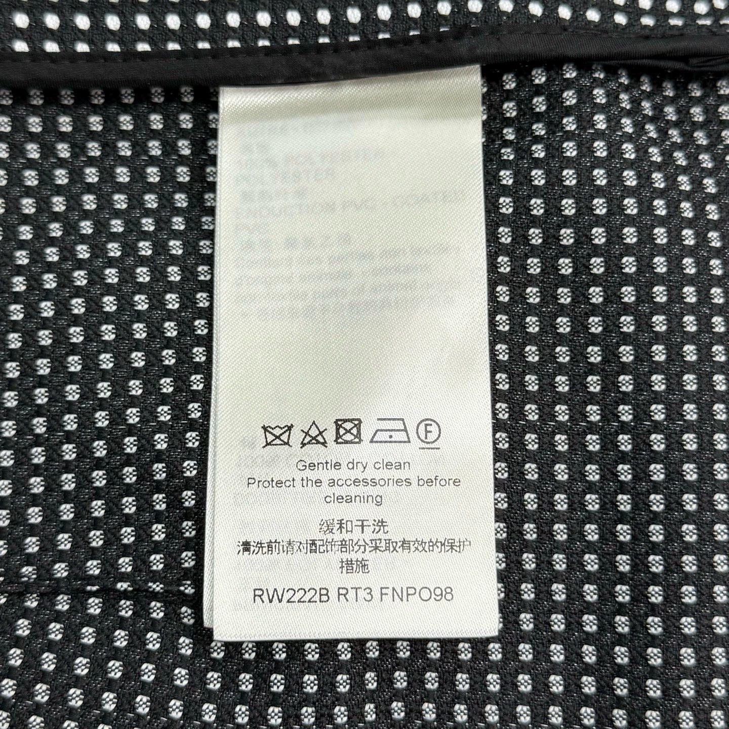 Louis Vuitton LV Black White Check Button Trousers - dmc Size US 36 / EU 52 - 6 Thumbnail