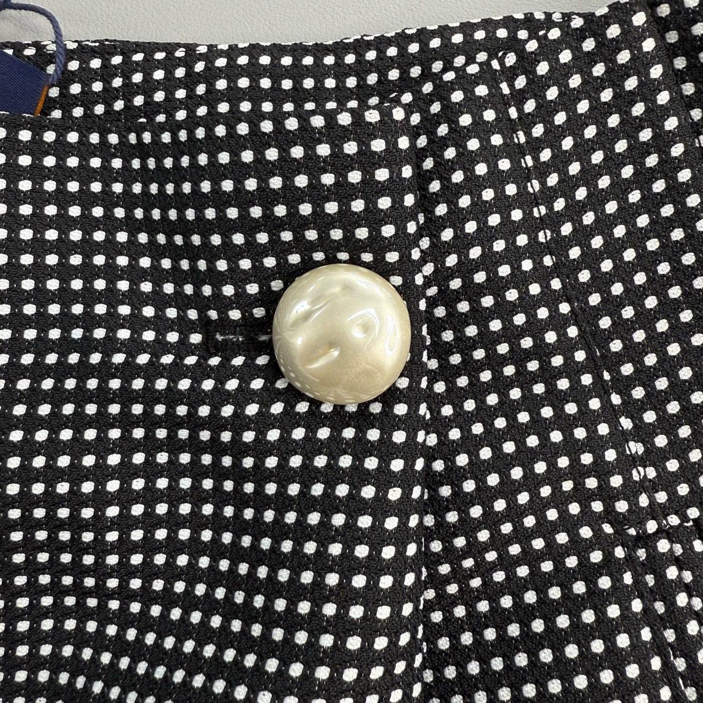 Louis Vuitton LV Black White Check Button Trousers - dmc Size US 36 / EU 52 - 7 Thumbnail