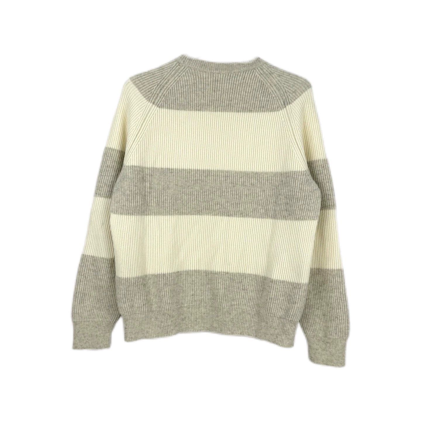 Louis Vuitton LV Gray White Stripe Sweater S - dmc Size US S / EU 44-46 / 1 - 2 Thumbnail