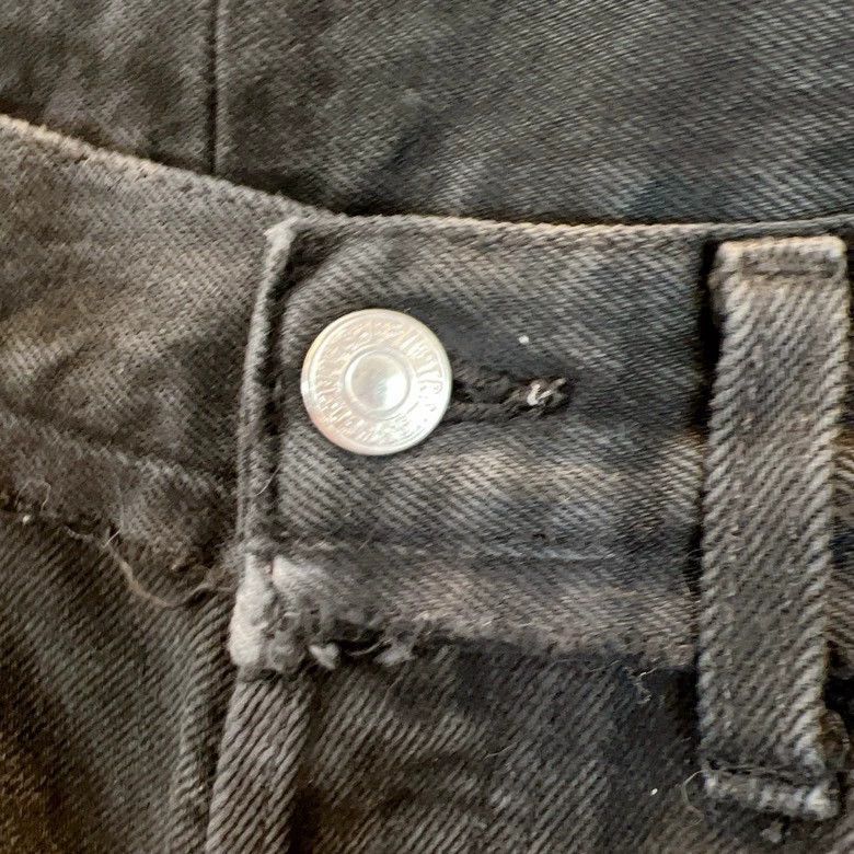 Levi's ETEMENTS Black Denim Jeans M - dmc Size US 29 - 4 Thumbnail