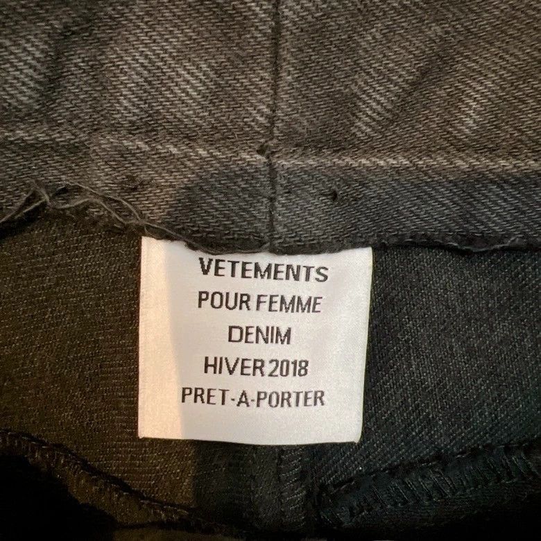 Levi's ETEMENTS Black Denim Jeans M - dmc Size US 29 - 6 Thumbnail