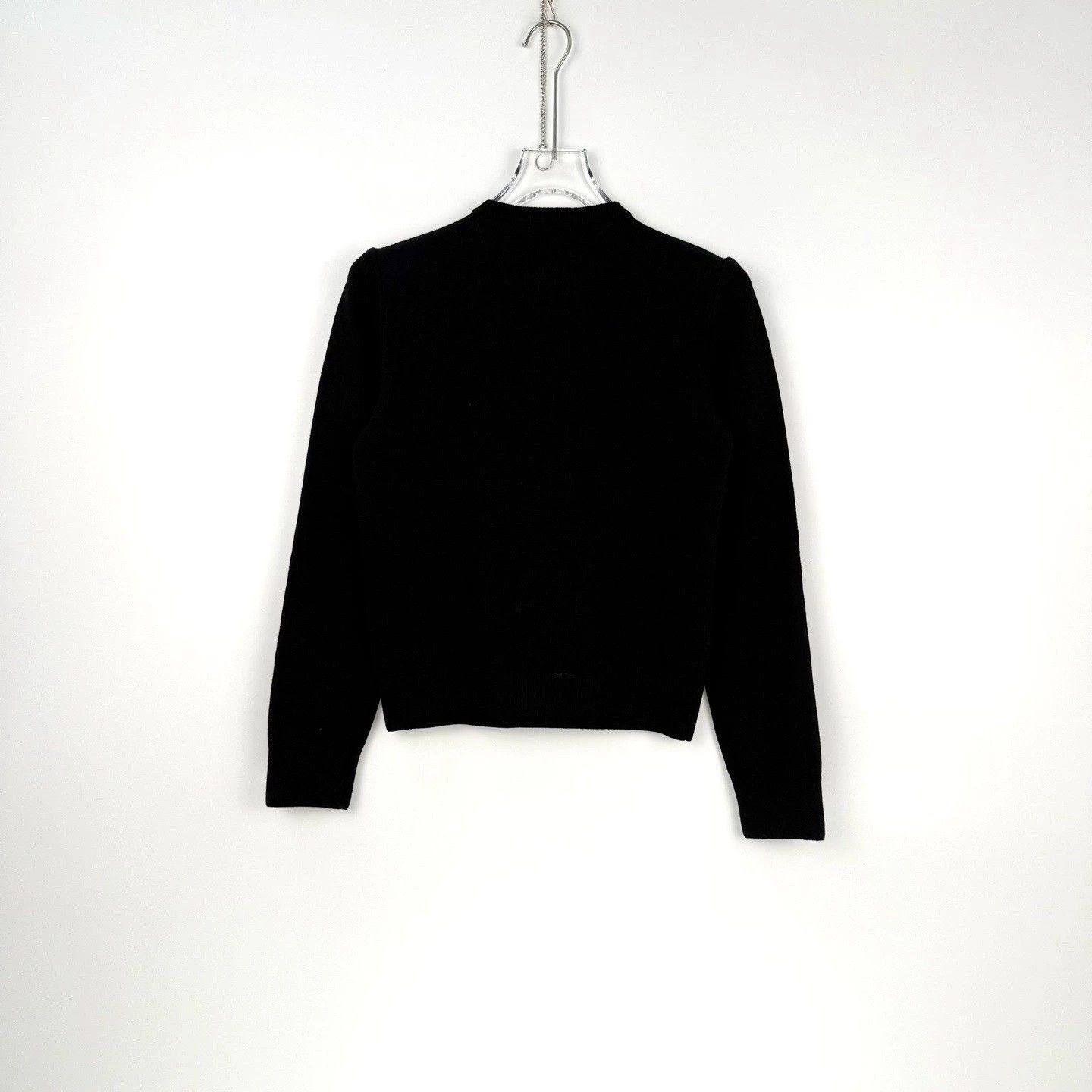 Louis Vuitton LV Black Wool Cardigan with Logo Badges - dmc Size US S / EU 44-46 / 1 - 4 Thumbnail