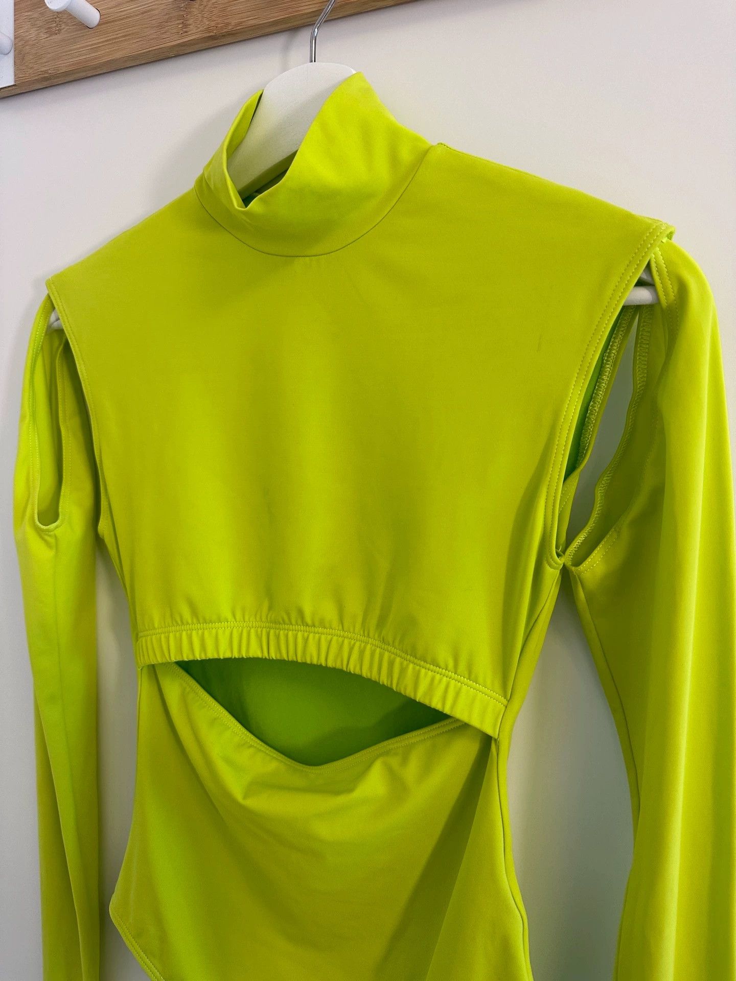 Vetements Vetements Neon Green Cutout Bodysuit - dmc Size US S / EU 44-46 / 1 - 3 Thumbnail
