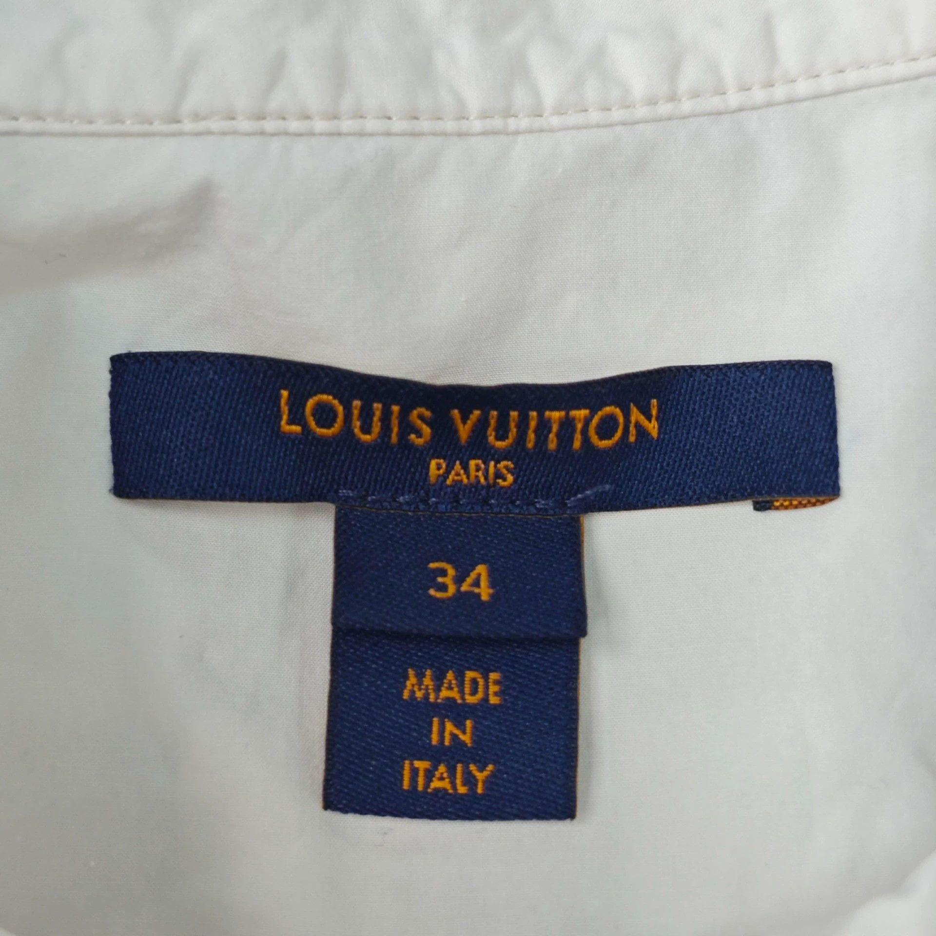 Louis Vuitton Louis Vuitton Damier Logo Check Shirt - dmc Size US XS / EU 42 / 0 - 5 Thumbnail