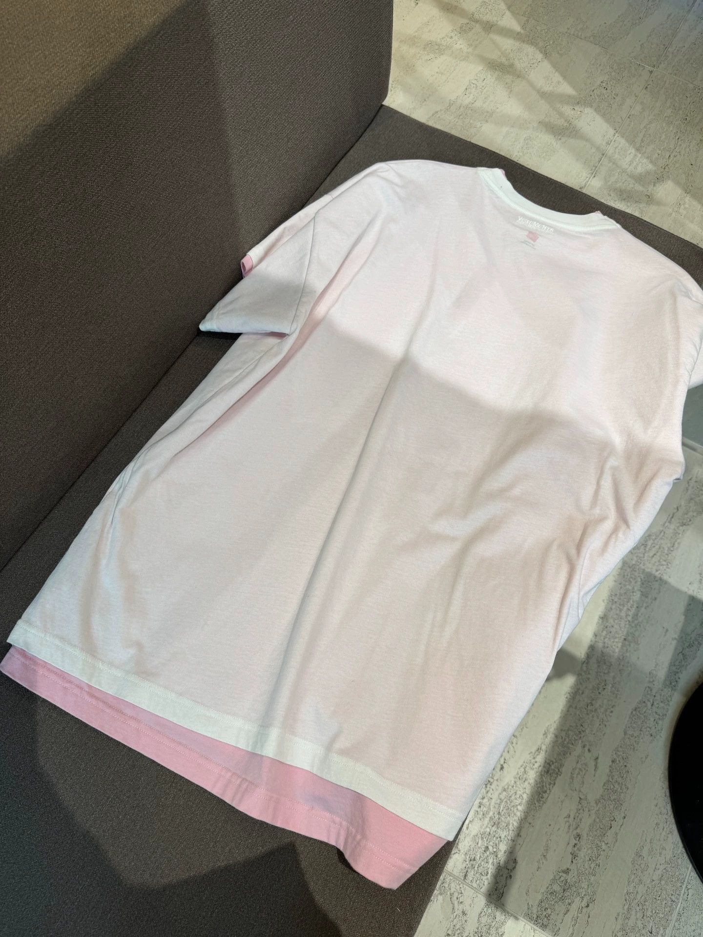 Vetements VETEMENTS Double Layer Oversized T-Shirt - dmc Size US S / EU 44-46 / 1 - 4 Thumbnail