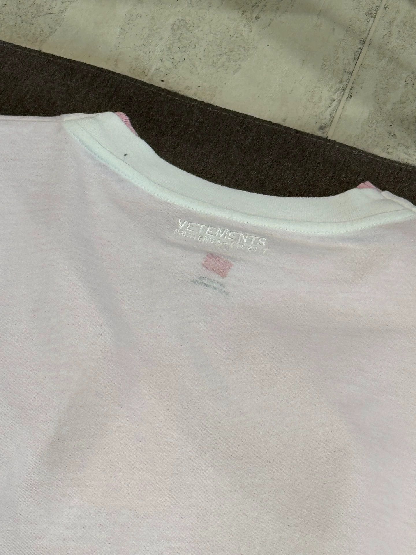 Vetements VETEMENTS Double Layer Oversized T-Shirt - dmc Size US S / EU 44-46 / 1 - 5 Thumbnail
