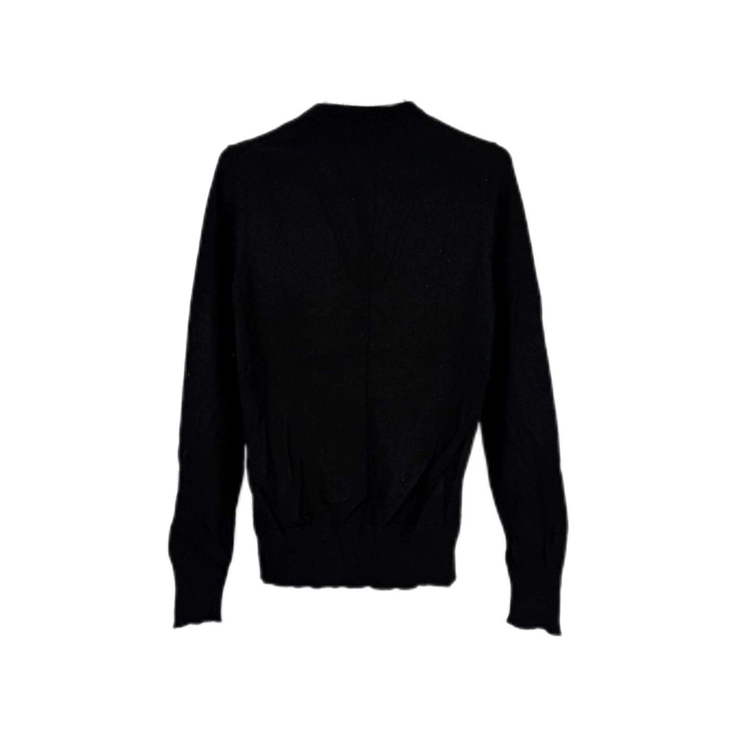 Louis Vuitton LV Black Logo Embroidered Cashmere Sweater XS - dmc Size US XS / EU 42 / 0 - 2 Thumbnail