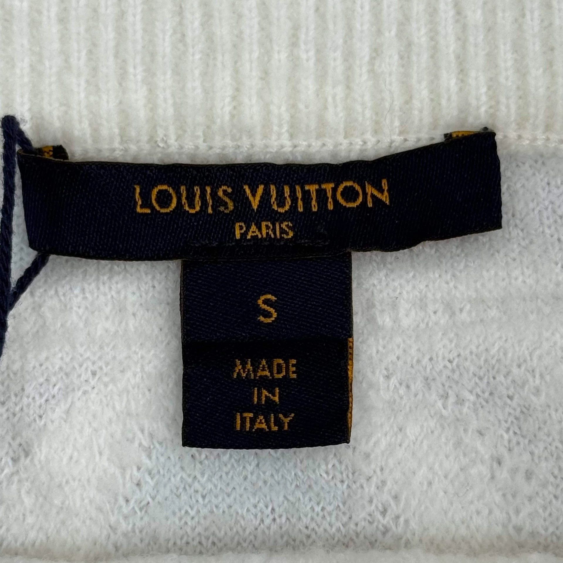 Louis Vuitton Louis Vuitton White Logo Wool Skirt - dmc Size US 26 / EU 42 - 5 Thumbnail