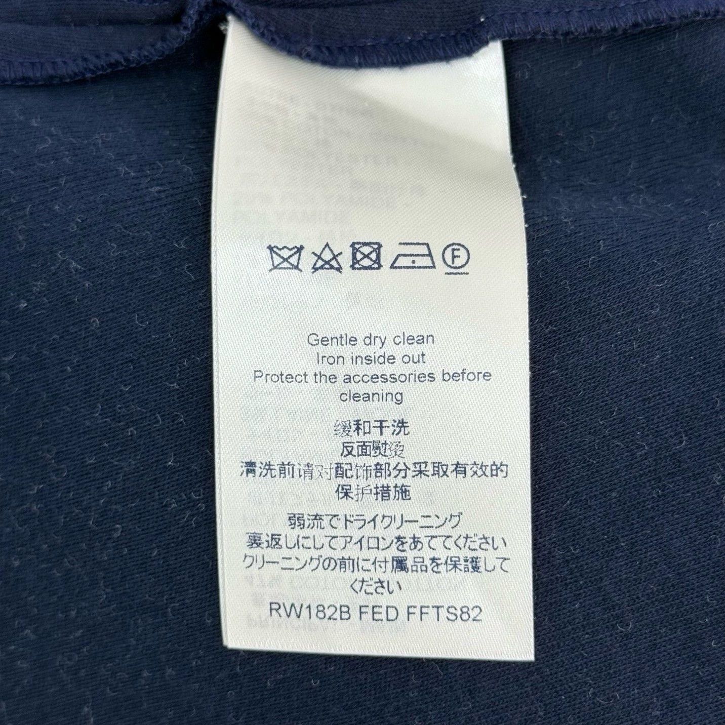 Louis Vuitton LV Blue Yellow Floral Logo Sweatshirt XS - dmc Size US XS / EU 42 / 0 - 6 Thumbnail