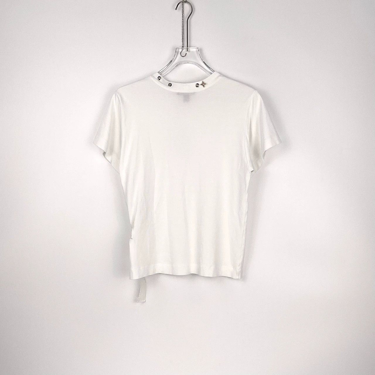 Louis Vuitton Louis Vuitton White Logo Belted Short Sleeve - dmc Size US S / EU 44-46 / 1 - 4 Thumbnail