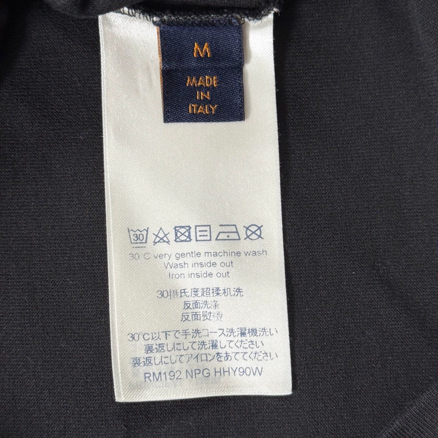 Louis Vuitton LV Black Smoke Short Sleeve Tee - dmc Size US M / EU 48-50 / 2 - 4 Thumbnail