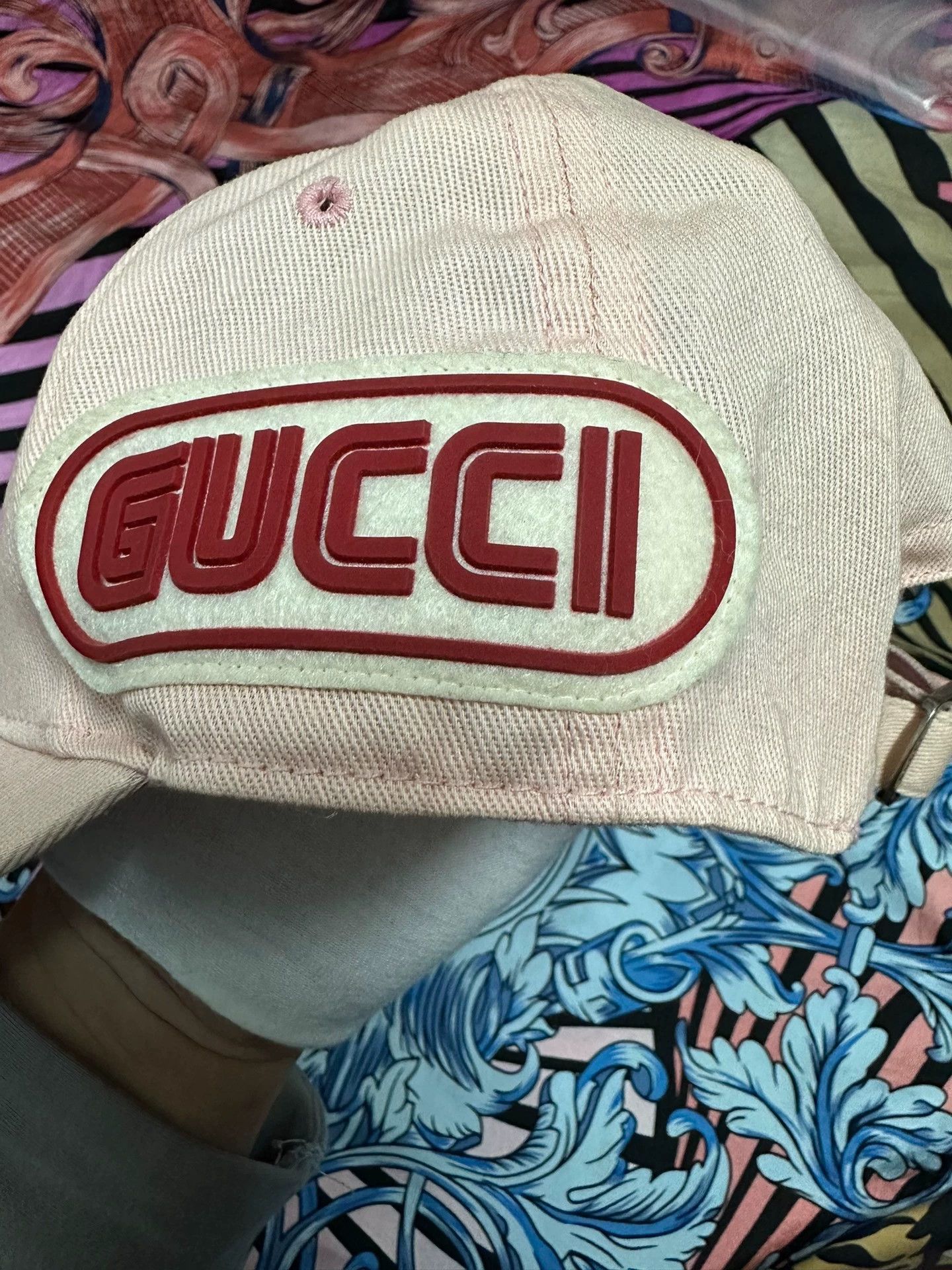 Gucci Gucci x MLB Pink Bunny Baseball Cap - dmc Size ONE SIZE - 2 Thumbnail