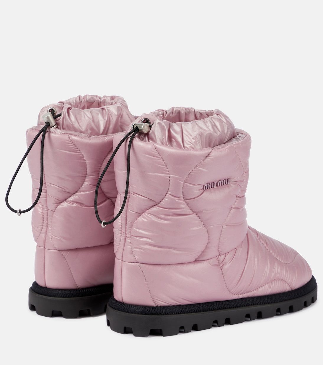 Miu Miu Logo snow boots Size US 8 / IT 38 - 2 Thumbnail