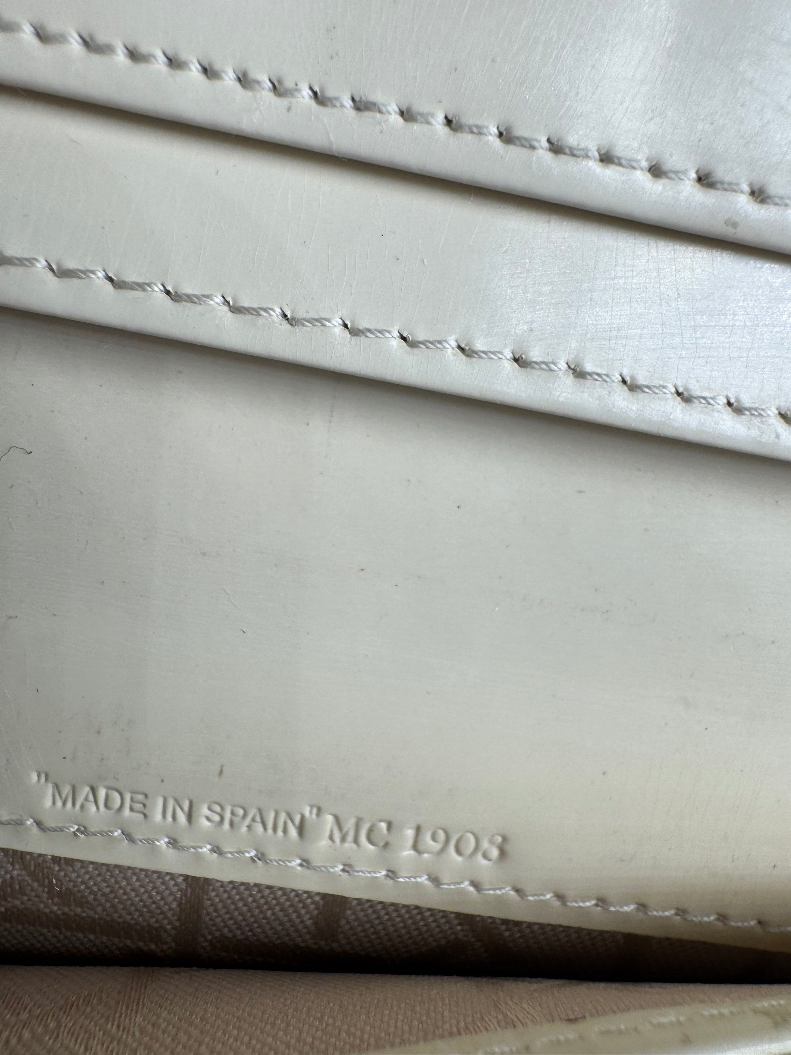Dior Vintage Patent Leather Wallet White Size ONE SIZE - 6 Thumbnail