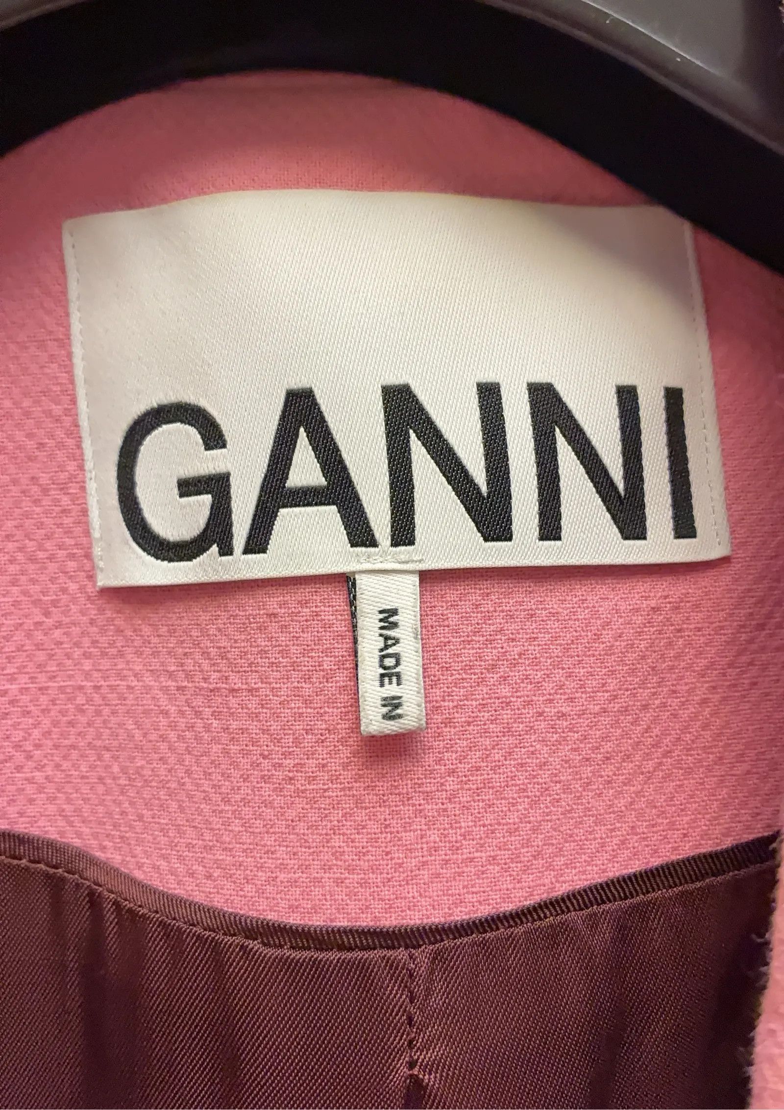 Ganni Ganni Blazer Size L / US 10 / IT 46 - 2 Thumbnail