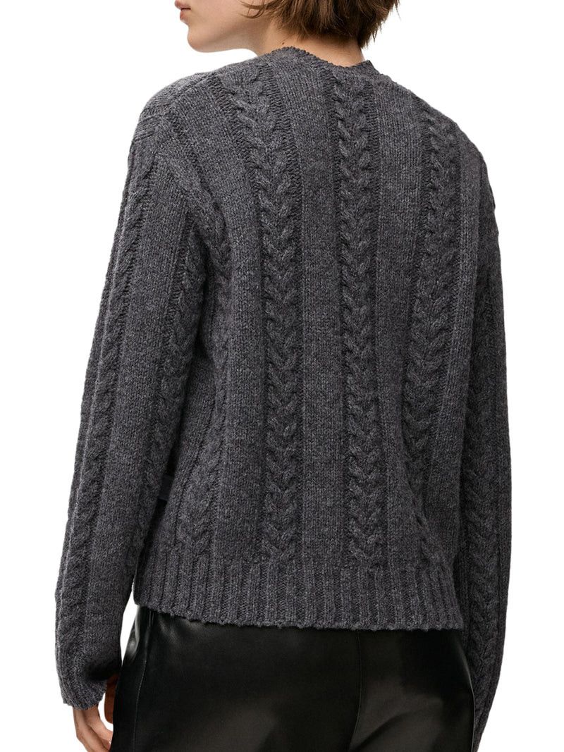 Loewe SWEATER IN TEXTURED MOULINÉ WOOL Size S / US 4 / IT 40 - 4 Thumbnail