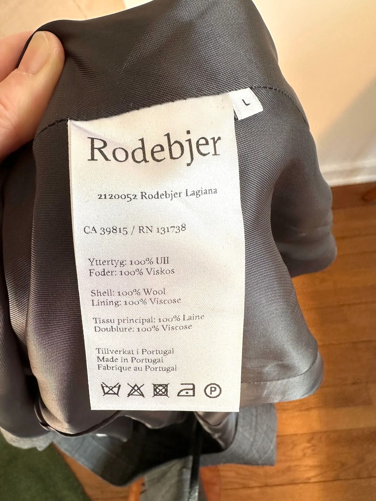 Rodebjer Rodebjer Paloma check + Lagiana Blazer Size XL / US 12-14 / IT 48-50 - 3 Thumbnail