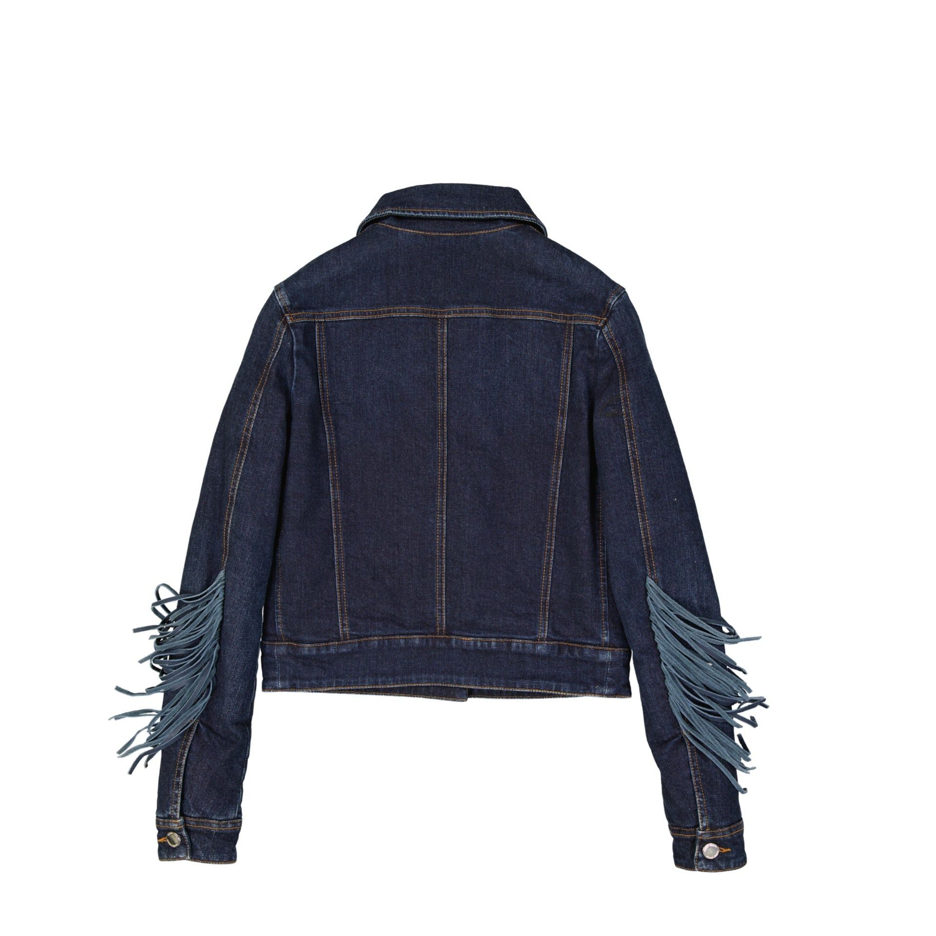 Frankie Morello FRANKIE MORELLO Denim Jacket Size XS / US 0-2 / IT 36-38 - 2 Thumbnail