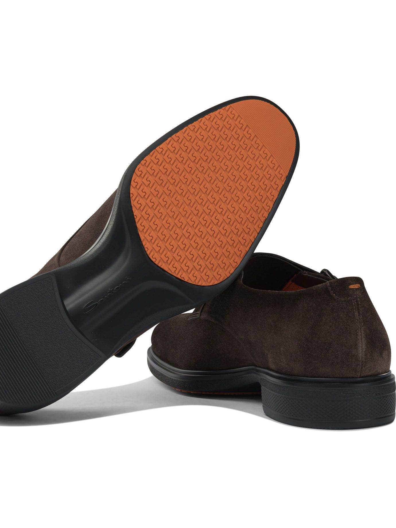 Santoni Santoni Suede Double Buckle Loafers UK 9.5 Men - USA Duties Paid Size US 10.5 / EU 43-44 - 5 Thumbnail