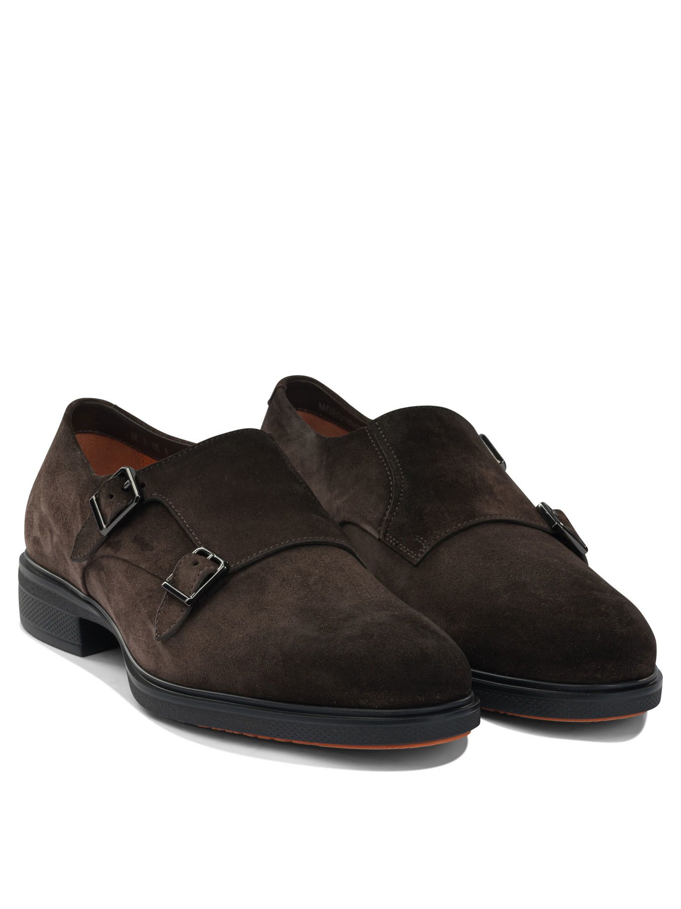 Santoni Santoni Suede Double Buckle Loafers UK 9.5 Men - USA Duties Paid Size US 10.5 / EU 43-44 - 2 Thumbnail
