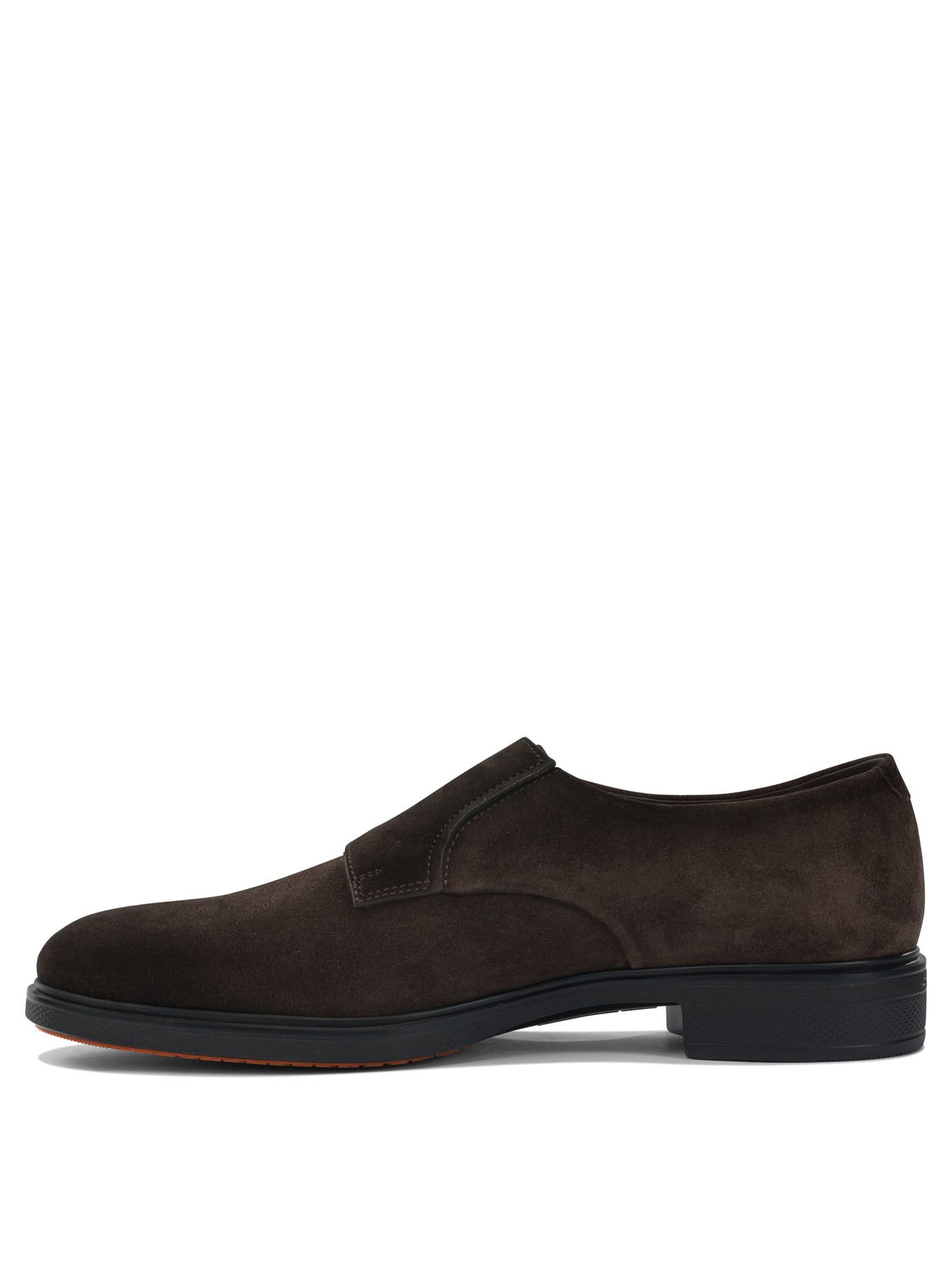 Santoni Santoni Suede Double Buckle Loafers UK 9.5 Men - USA Duties Paid Size US 10.5 / EU 43-44 - 3 Thumbnail