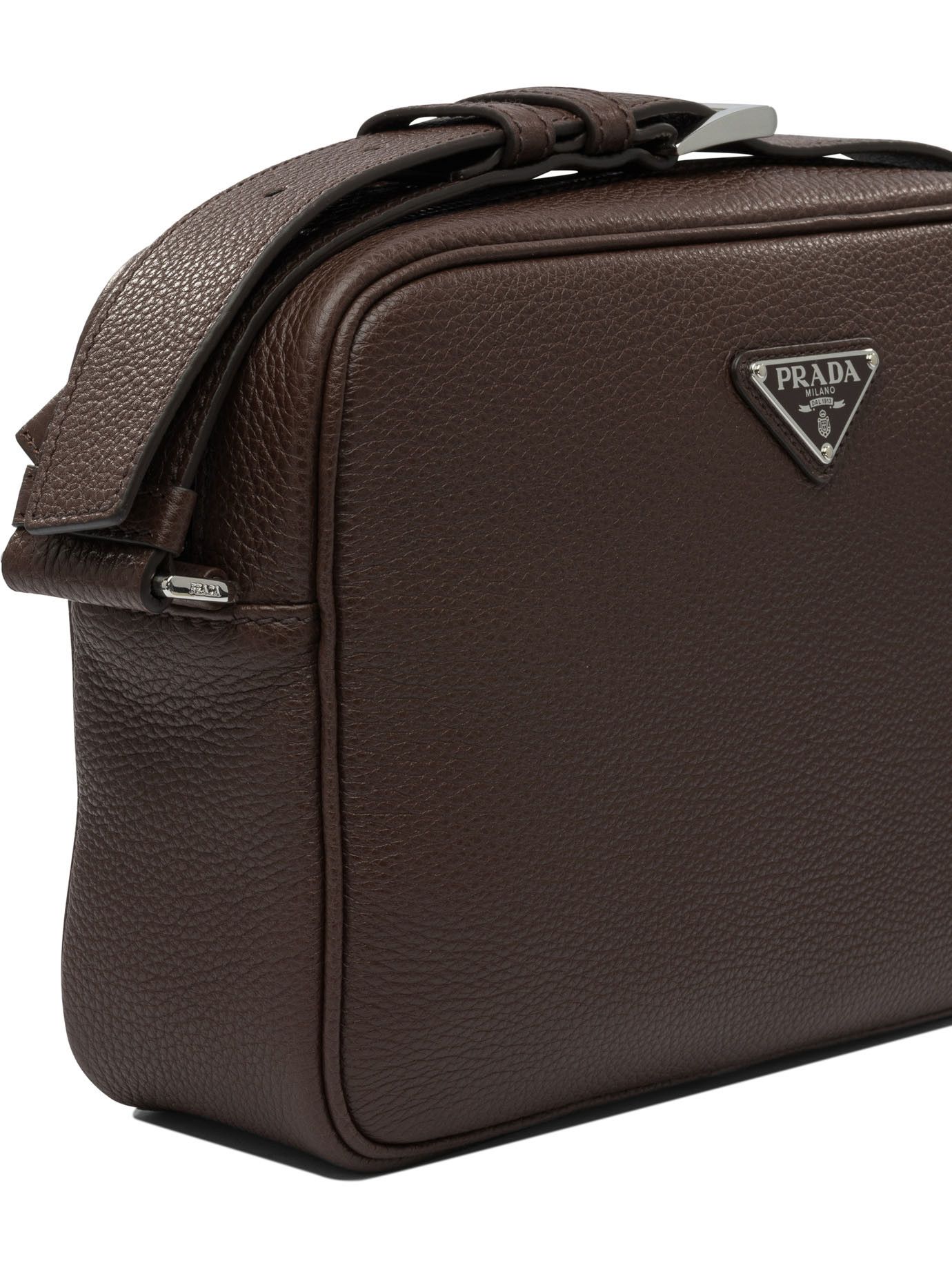 Prada Prada Leather Crossbody Bag Men - USA Duties Paid Size ONE SIZE - 4 Thumbnail