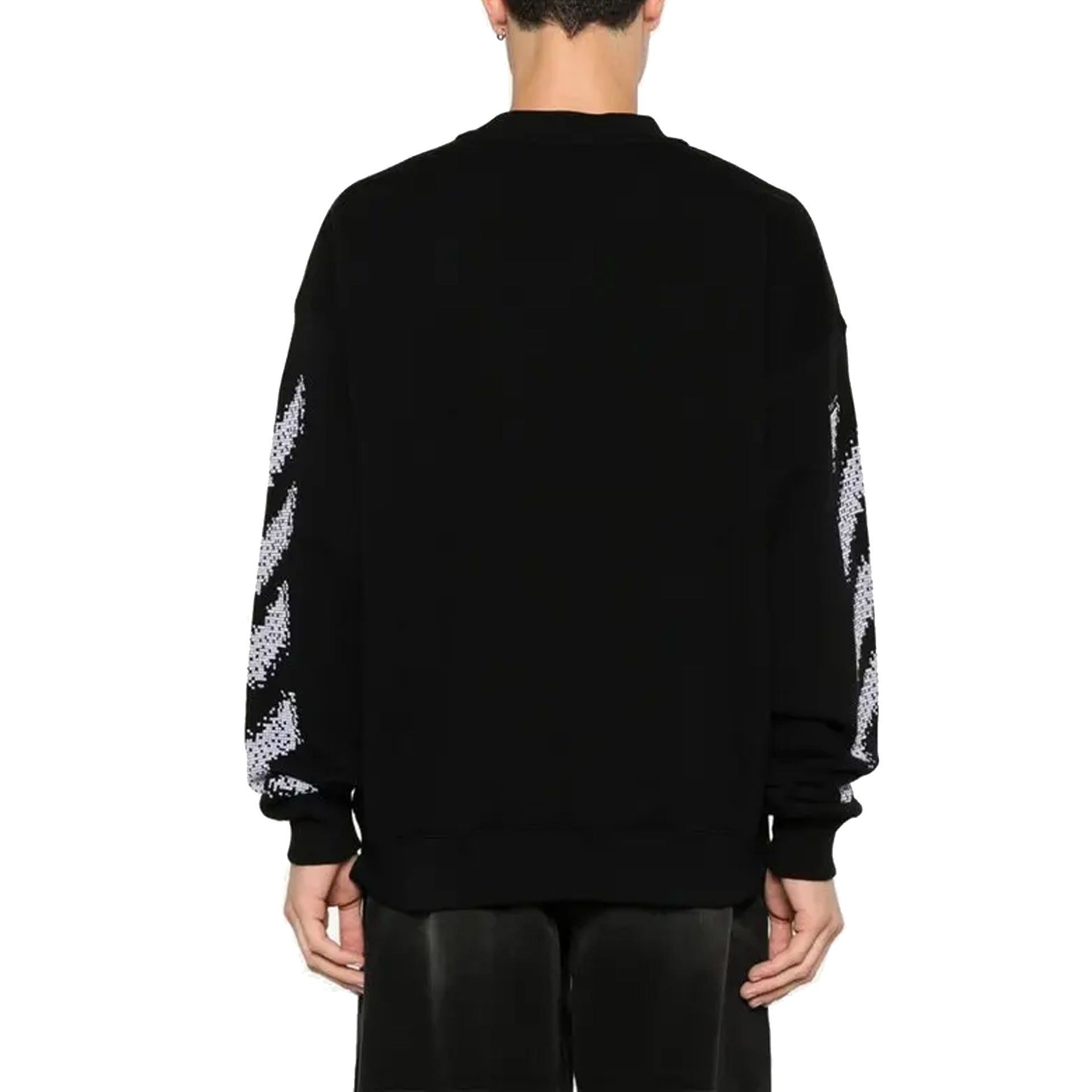 Off-White Off White Pixel Diag Sweatshirt Size US L / EU 52-54 / 3 - 3 Thumbnail