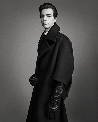 Saint Laurent Paris wrap coat in cashmere felt Size US M / EU 48-50 / 2 - 3 Thumbnail