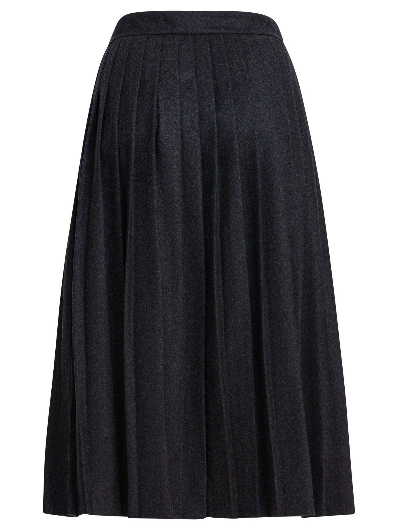 Prada Prada Pleated Wool Flannel Skirt tag size 38 Women - USA Duties Paid Size 26" / US 2 / IT 38 - 2 Thumbnail