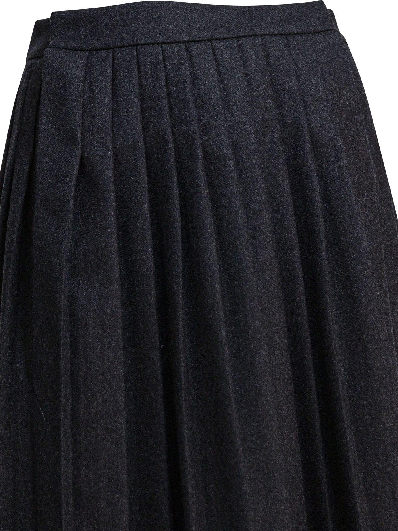 Prada Prada Pleated Wool Flannel Skirt tag size 38 Women - USA Duties Paid Size 26" / US 2 / IT 38 - 3 Thumbnail