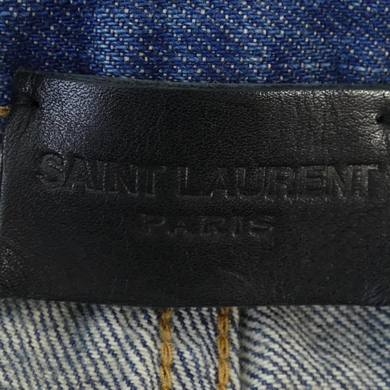 Yves Saint Laurent Yves Saint Laurent Saint Laurent Jeans Denim Jeans 597052 Y945Q DUTY FREE for USA Size ONE SIZE - 4 Thumbnail