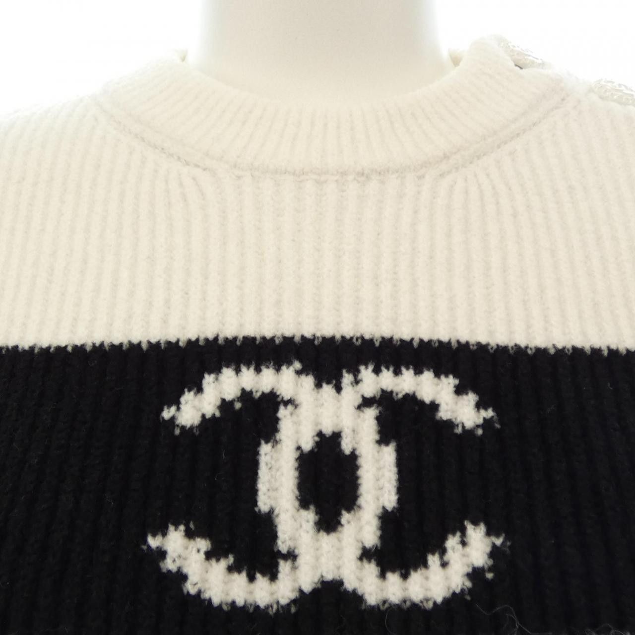 Chanel Chanel Chanel P73495K10521 22B Knit Cotton Tops P73495K10521 22B DUTY FREE for USA Size ONE SIZE - 6 Thumbnail