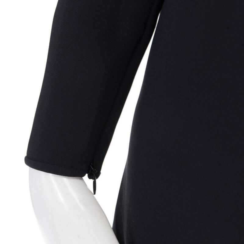 Stella McCartney STELLA MCCARTNEY black sheer waist illusion cocktail dress IT36 XS Size XS / US 0-2 / IT 36-38 - 7 Thumbnail