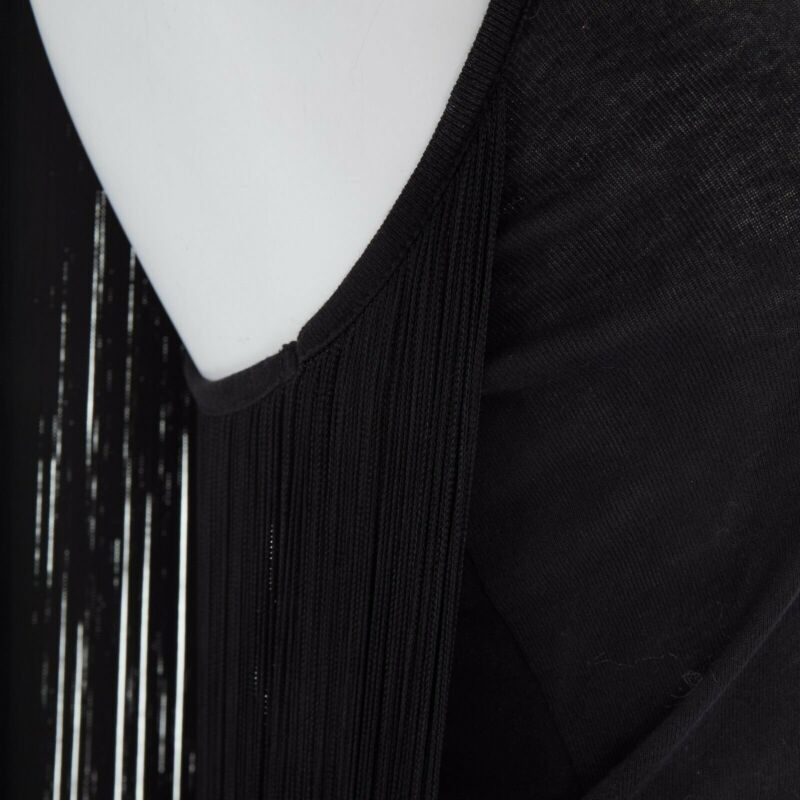 Stella McCartney STELLA MCCARTNEY black ITinge back cotton silk blend sleeveless top IT38 XS Size XS / US 0-2 / IT 36-38 - 8 Thumbnail