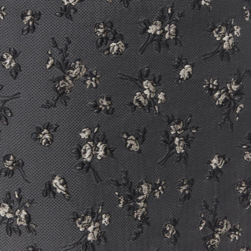 Brock Collection BROCK COLLECTION grey floral cloque front dart knee length pencil skirt Us0 XS Size 25" / US 0 / IT 36 - 8 Thumbnail