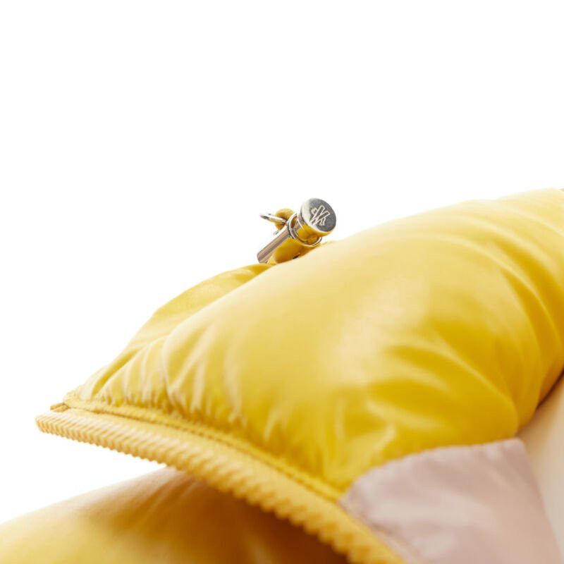 Moncler MONCLER GENIUS Pierpaolo Piccioli yellow pure goose down padded puffer US0 XS Size XS / US 0-2 / IT 36-38 - 8 Thumbnail