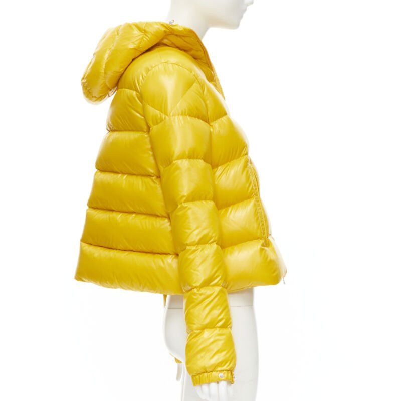 Moncler MONCLER GENIUS Pierpaolo Piccioli yellow pure goose down padded puffer US0 XS Size XS / US 0-2 / IT 36-38 - 4 Thumbnail