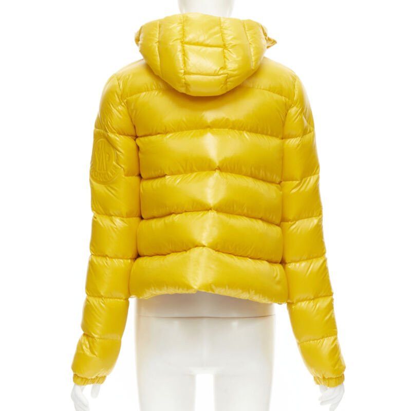 Moncler MONCLER GENIUS Pierpaolo Piccioli yellow pure goose down padded puffer US0 XS Size XS / US 0-2 / IT 36-38 - 5 Thumbnail