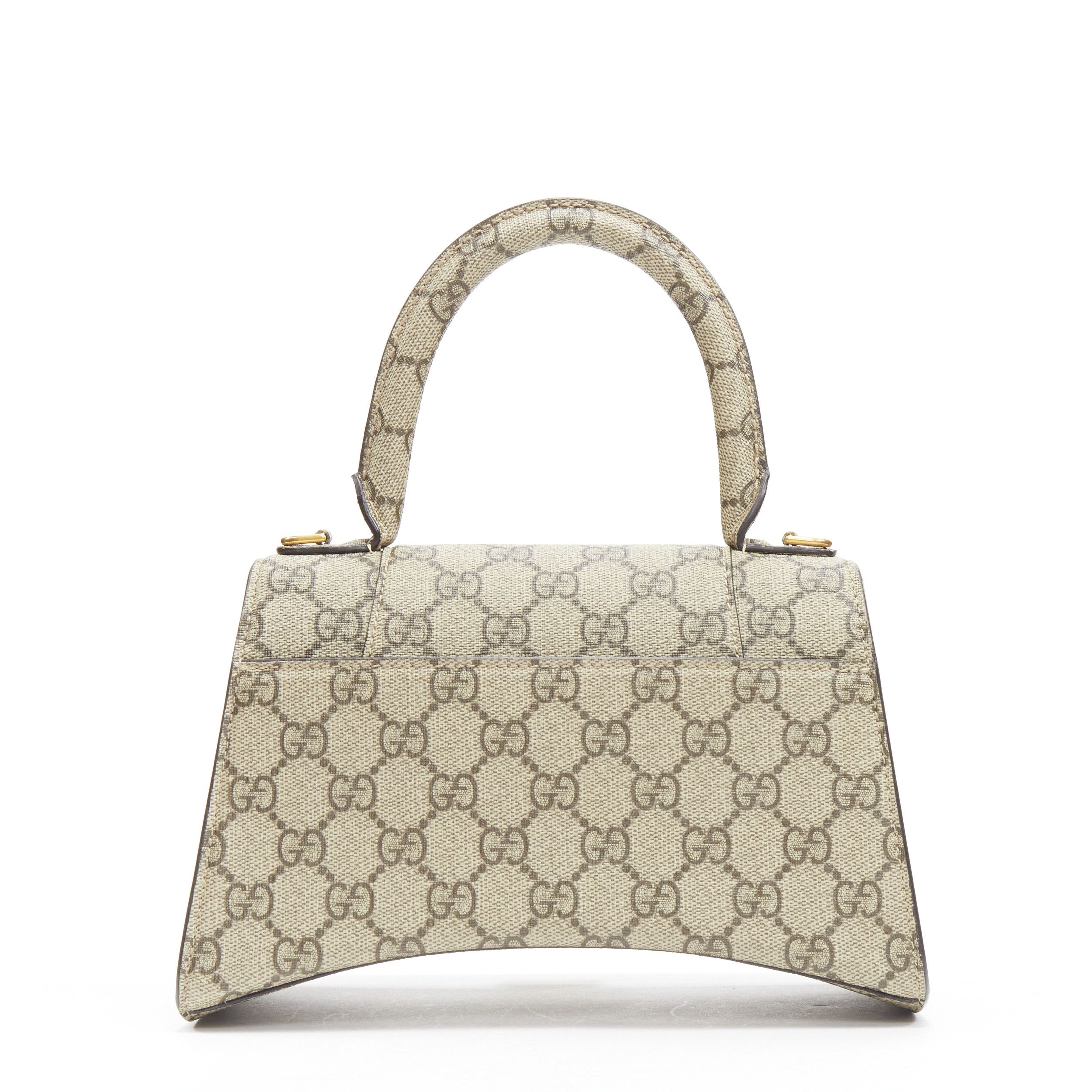 Gucci new GUCCI BALENCIAGA Hourglass Hacker Project Runway GG monogram canvas B buckle crossbody bag Size ONE SIZE - 5 Thumbnail