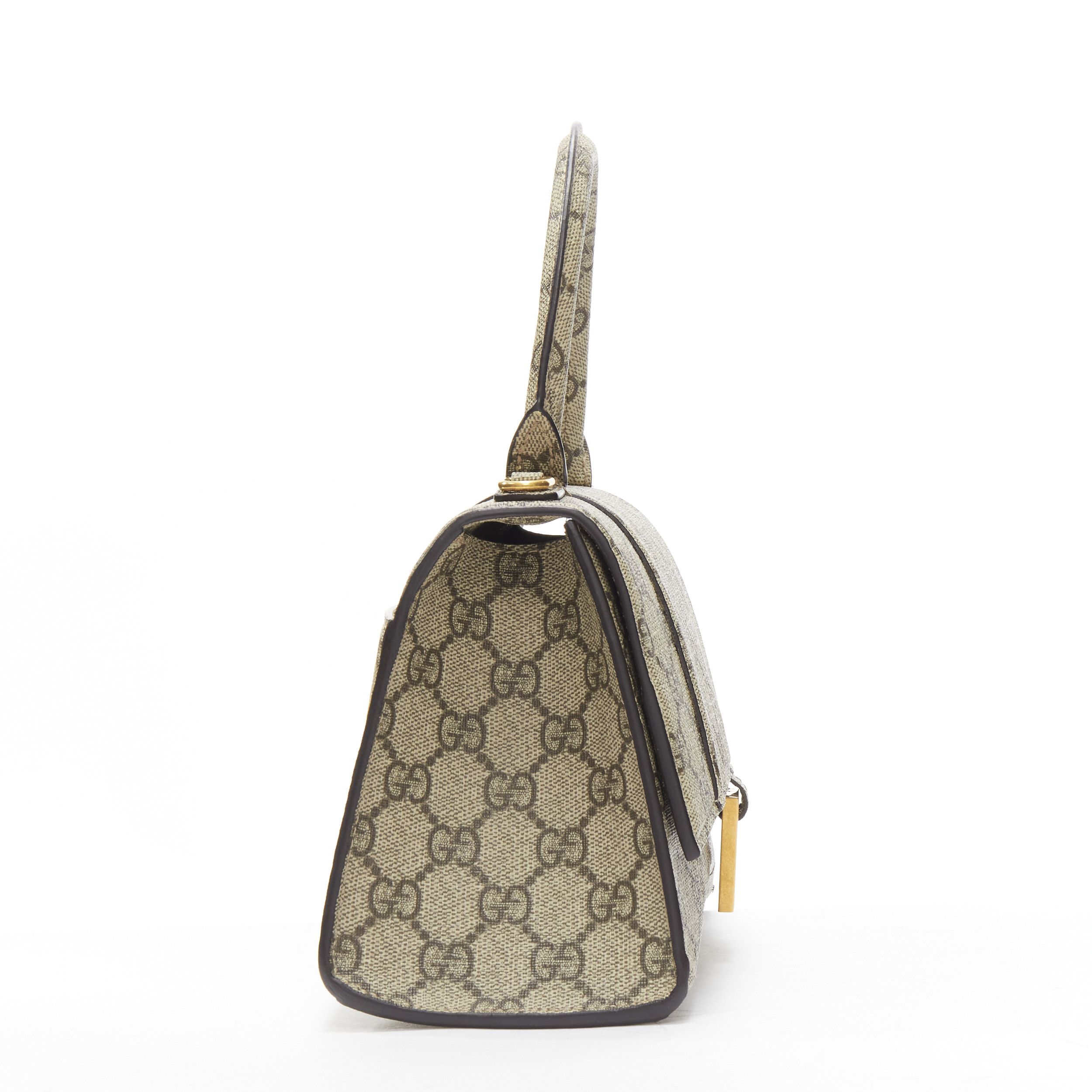 Gucci new GUCCI BALENCIAGA Hourglass Hacker Project Runway GG monogram canvas B buckle crossbody bag Size ONE SIZE - 4 Thumbnail