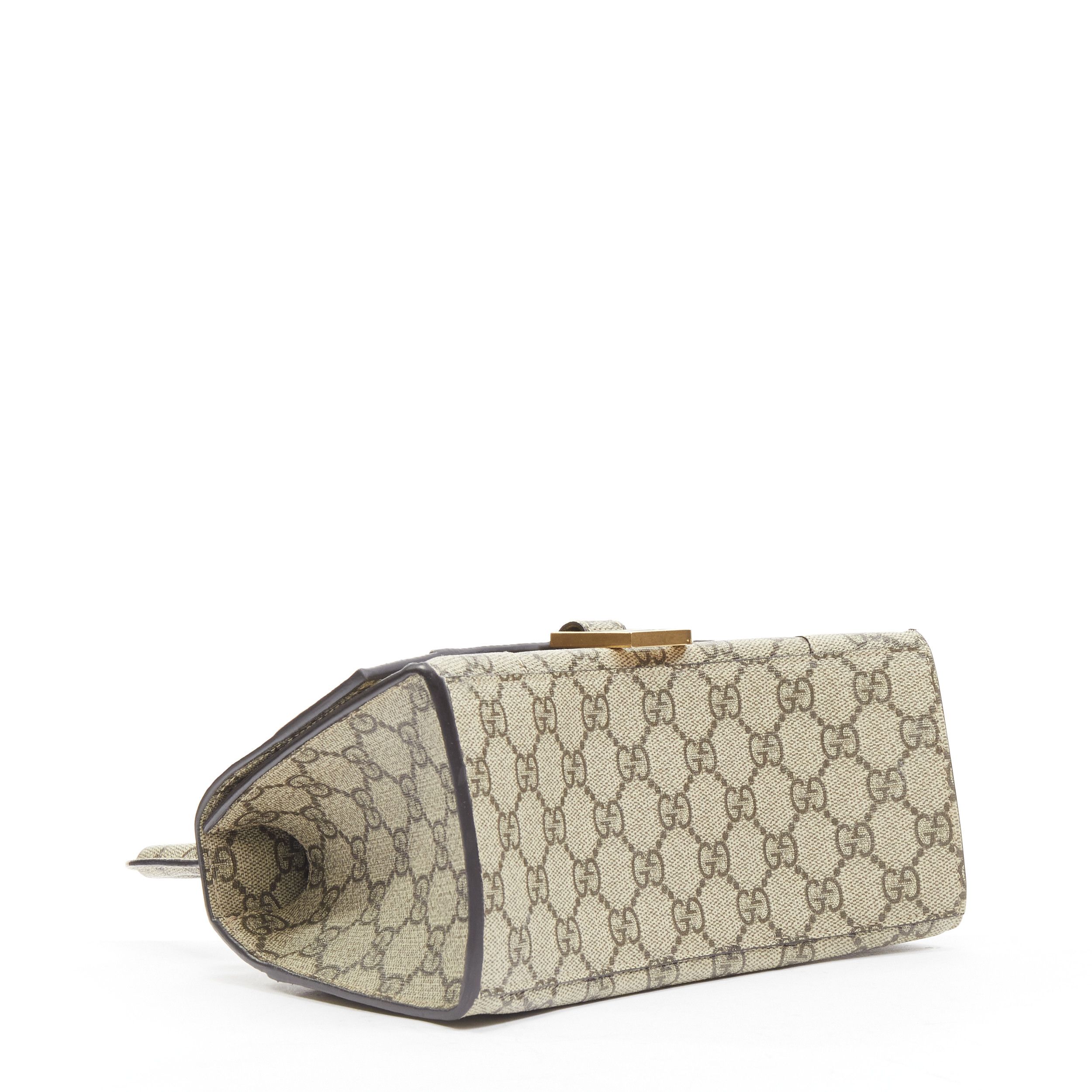 Gucci new GUCCI BALENCIAGA Hourglass Hacker Project Runway GG monogram canvas B buckle crossbody bag Size ONE SIZE - 6 Thumbnail