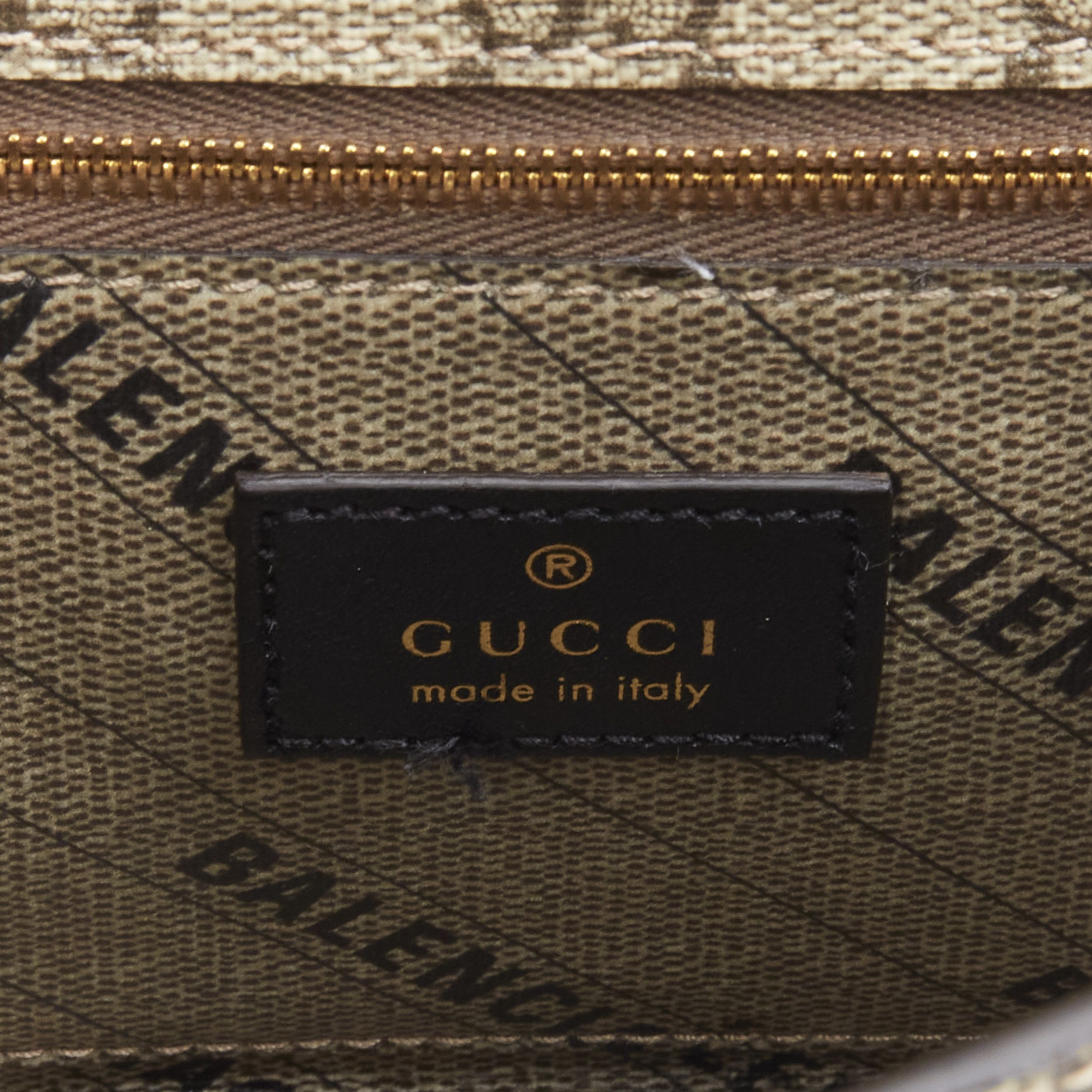 Gucci new GUCCI BALENCIAGA Hourglass Hacker Project Runway GG monogram canvas B buckle crossbody bag Size ONE SIZE - 10 Thumbnail